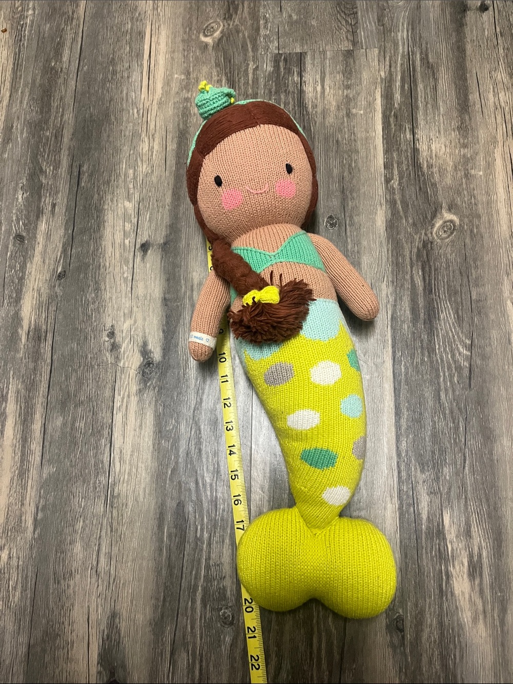 Cuddle and Kind Pearl the Mermaid- Large 20” doll
